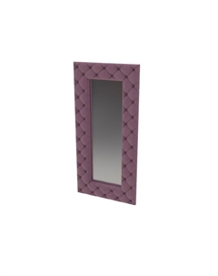 Зеркало Luxe (Ткань: Микровелюр Manhattan Ягодный пломбир) 100x6 Verda
