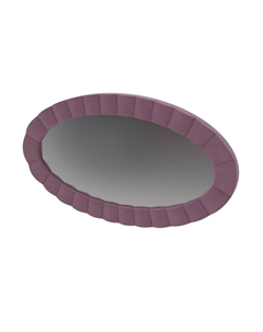 Зеркало настенное Classic (Ткань: Микровелюр Manhattan Ягодный пломбир) 119x5 Verda