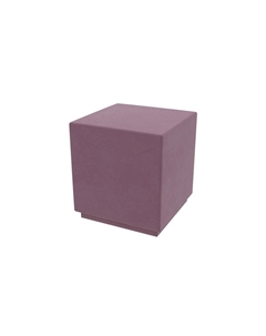 Пуфик Пуф Modern (Ткань: Микровелюр Manhattan Ягодный пломбир) 41x41 Verda