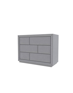 Комод Modern (Ткань: Микровелюр Manhattan Платина) 48x106 Verda
