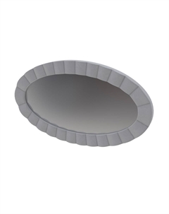 Зеркало настенное Classic (Ткань: Микровелюр Manhattan Платина) 119x5 Verda