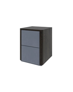 Тумба Bliss M (Ткань/Массив (дуб) Венге (дуб)/Manhattan 12 Тихий океан) 50x40 Verda