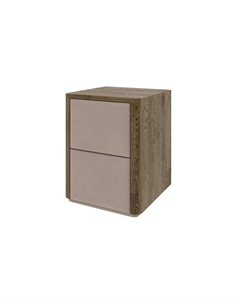 Тумба Bliss M (Ткань/Массив Масло-воск Антик (дуб)/Manhattan 5 Пыльная роза) 50x40 Verda