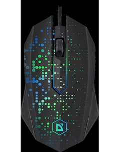 Мышь проводная MB-754, 1000dpi, оптическая светодиодная, USB, черный (52754) Defender