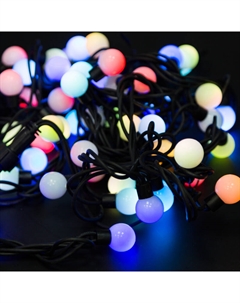 Гирлянда NEON-NIGHT Мультишарики светодиодная нить, ламп: 200 шт., 20 м, RGB (303-509) Neon-night