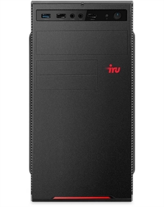 Системный блок IRU Home 310H6SE, Intel Pentium Gold G7400 3.7 ГГц, 8Gb RAM, 1Tb SSD, без ОС, черный (2079980) Iru
