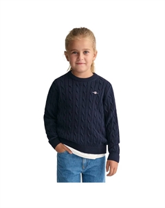 Свитер 884027, синий Gant