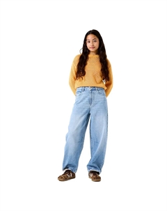 Джинсы G52720 high waist, синий Garcia