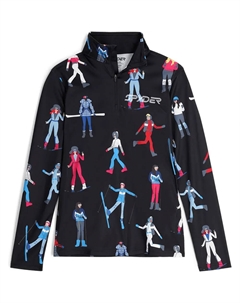 Толстовка March half zip, черный Spyder