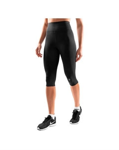 Тайтсы Ynys 3/4, черный Siroko