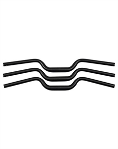 Руль M-Bar 34 mm 18º Grip 200 mm, черный Ergotec