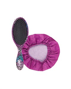 Набор подарочный щетка шапочка для душа фиолетовые KIT PURPLE DETANGLER SHOWER CAP Wet brush