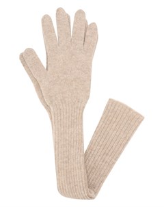 Удлиненные кашемировые перчатки Tegin