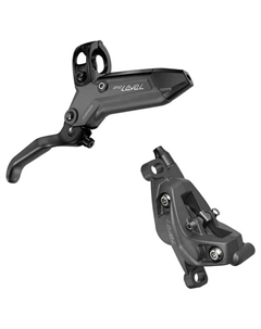 Задний тормоз Level Bronze Stealth 4 Piston C1, серебряный Sram