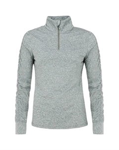 Лонгслив Hey half zip, серый Protest