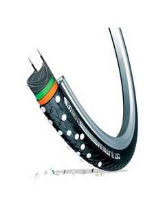 Жесткая городская шина Platinum Protector City 26´´ x 47, черный Cst