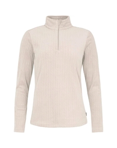 Лонгслив Gail half zip, белый Protest