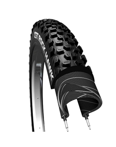 Жесткая шина MTB Rock Hawk 60 TPI 29´´ x 2.25, черный Cst