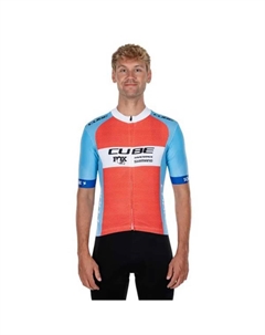 Джерси с коротким рукавом Factory Racing, синий Cube