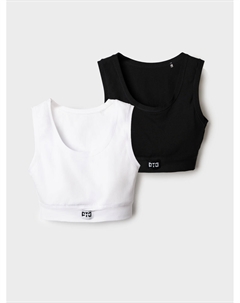 Топ трикотажный для девочек, 2 шт в комплекте School by playtoday