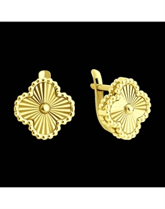 Серьги из желтого золота Sokolov