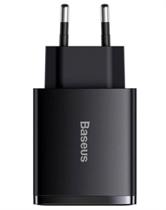 Зарядное устройство сетевое Baseus CCXJ-E01 Черный (для телефонов/для планшетов/для наушников/для умных часов и/или браслетов, разъем подключения отсу