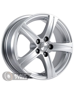 Литой диск Sakura 6.5x15/5x112 D57.1 ET35, Серебристые Скад