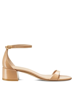 Босоножки на каблуке, нейтральный Stuart weitzman