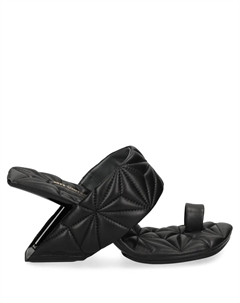 Мюли Loop Hi Puffy 80 мм, черный United nude