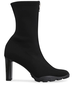 Ботильоны на молнии, черный Alexander mcqueen