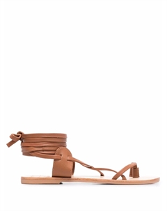 Сандалии из коллаборации с Alex Rivière Manebi, коричневый