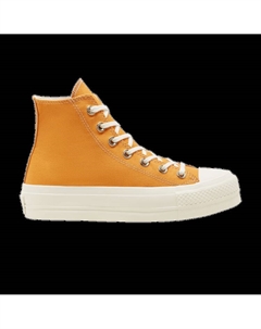 Кроссовки Wmns Chuck Taylor All Star Platform High 'Sunflower Gold', золотой Converse