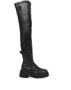 Сапоги с закругленным носком, черный Zadig&voltaire