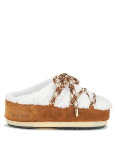 Мюли из шерпы на шнуровке, белый Moon boot