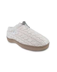 Женские тапочки Heatweaver с регулируемой завязкой и шнурком, белый Heat holders