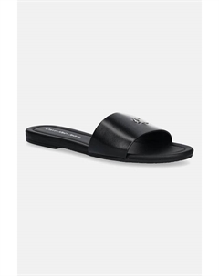 Шлепанцы FLAT SANDAL SLIDE MG, черный Calvin klein jeans