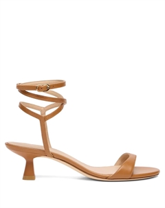 Босоножки с ремешком на щиколотке, коричневый Stuart weitzman