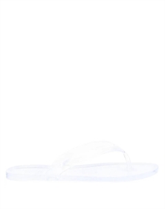 Прозрачные шлепанцы, белый Ancient greek sandals