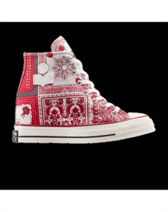 Кроссовки Isabel Marant x Wmns Chuck 70 Wedge Platform High 'Red Bandana Scarf', красный Converse