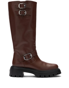 Сапоги Emerson Moto 50, коричневый Stuart weitzman