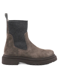 Ботинки челси, коричневый Brunello cucinelli