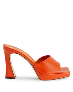 Мюли Solhene 100 на платформе, оранжевый Giuseppe zanotti