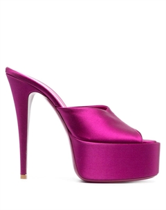 Мюли Marina XX 155 на платформе, фиолетовый Paris texas