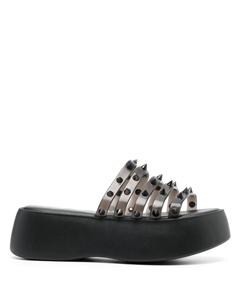 Босоножки Punk Love Becky 60 из коллаборации с Melissa, черный Jean paul gaultier