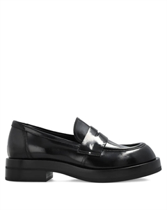 Пенни-кожаные мокасины, черный Agl