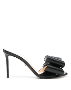 Мюли с бантом, черный Mach & mach