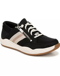 Женские удобные слипоны Carefree-Zip с застежкой-молнией, черный Ryka