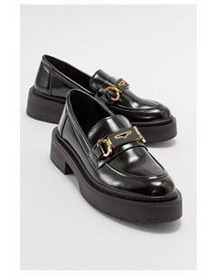 Женские лоферы Simone на платформе с пряжкой, черный Prologue shoes