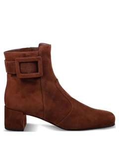 Ботильоны Très Vivier 45, коричневый Roger vivier