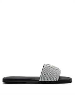 Сандалии The J со стразами, черный Marc jacobs